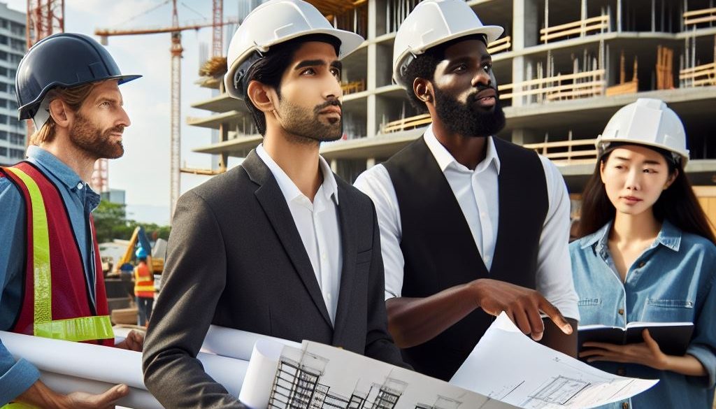 construction architectural designer industrial sales construction architect panel beater painter tiler brick layer mortar welder