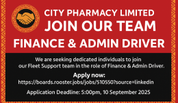 finance and admin driver city pharmacy group ltd finance and admin driver city pharmacy group ltd