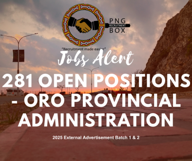 Oro provincial admin open positions Oro Provincial Administration vacancies, government jobs in Papua New Guinea, Popondetta jobs, provincial recruitment 2025, PNG government vacancies, Oro jobs, public service careers, Northern Province employment.