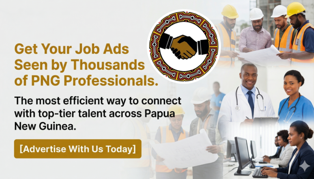 Advertise your business brand or product with PNG Recruitment Box